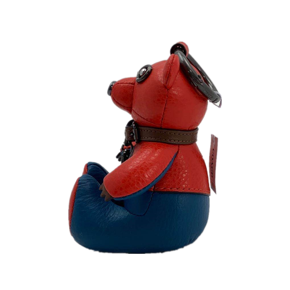 COACH 2751 COACH │ MARVEL SPIDER-MAN COLLECTIBLE BEAR BAG CHARM IN BLUEJAY/RED COACH 2751 COACH │ MARVEL SPIDER-MAN COLLECTIBLE BEAR BAG CHARM IN BLUEJAY/RED